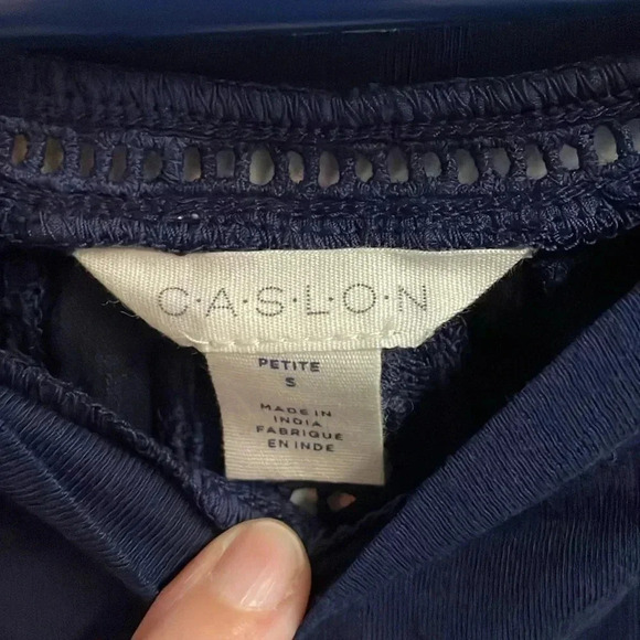 Petite Small Blue Top - Picture 2 of 7